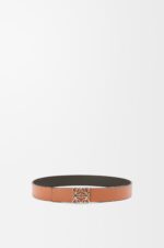 Loewe  Reversible Anagram belt in smooth calfskin