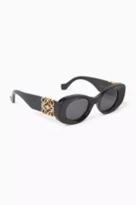 LOEWE Anagram Round Sunglasses in Acetate - Image 3