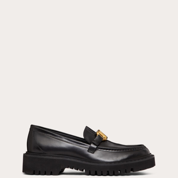 Valentino  VLOGO SIGNATURE CALFSKIN LOAFER