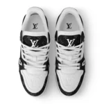 Louis Vuitton LV Monogram Black Denim Sneaker - Image 5