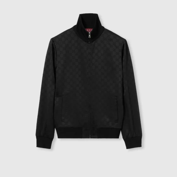 GUCCI  GG jacquard zip jacket