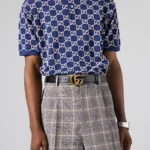 GUCCI  GG Marmont leather belt with shiny buckle - Image 3