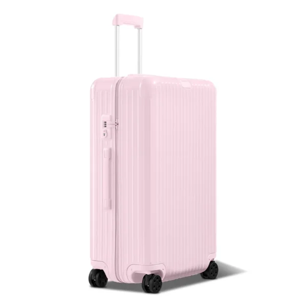 RIMOWA Essential Gloss Ballerina Pink Check-In L Suitcase